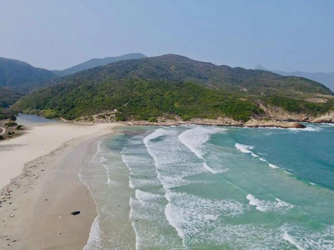 浩径第二段徒步露营、打卡网红破边洲ky开元棋牌香港露营丨端午假期麦理(图5)